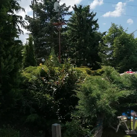 Haeuschen In Gruener Idylle *