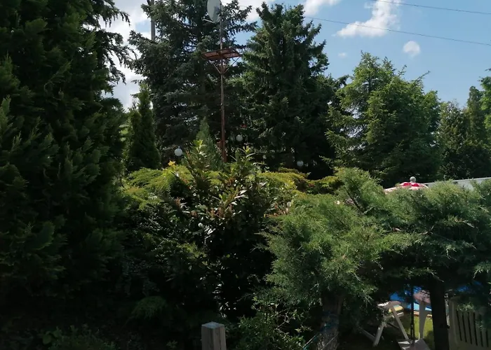 Haeuschen In Gruener Idylle *