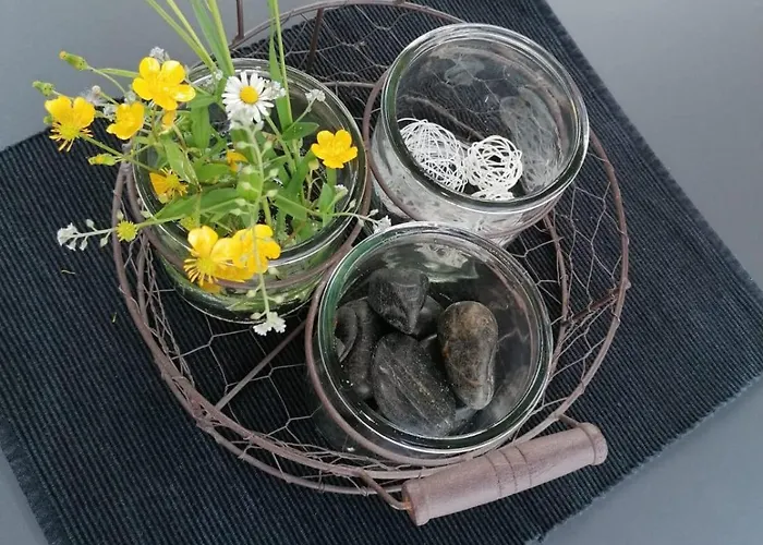 Haeuschen In Gruener Idylle